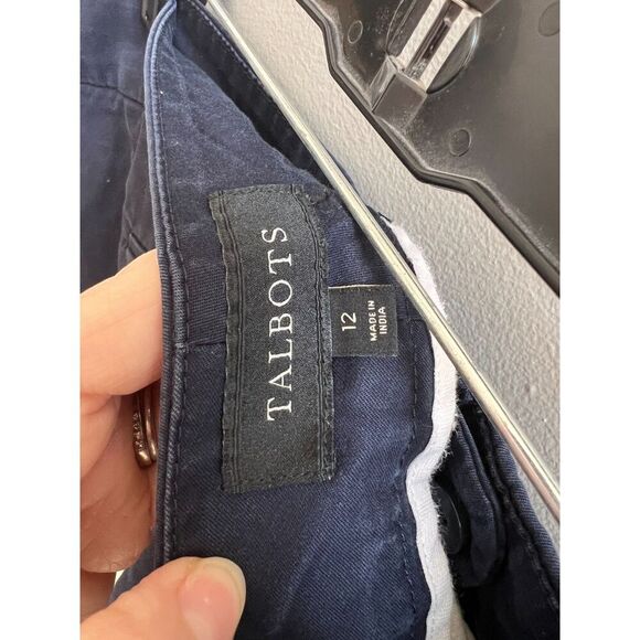 Nautical navy blue woman’s Talbots shorts size 12 - Picture 5 of 5